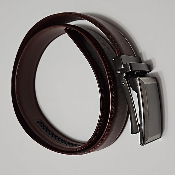 Bulliant Other - Bulliant Adjustable Brown Leather Belt Men's Size 36 #M-138